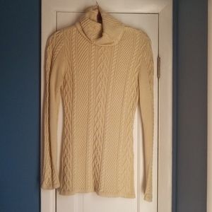 Cream Cable Knit Sweater